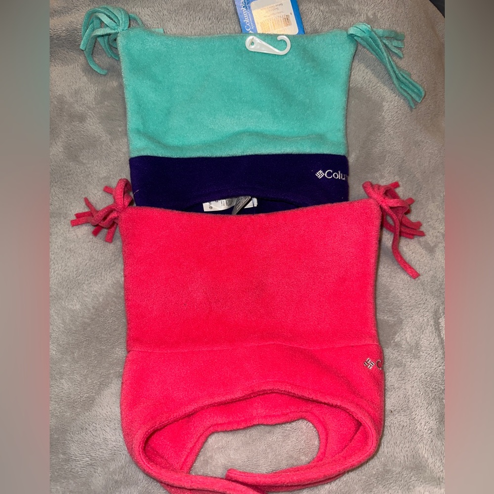 2 toddler Columbia hats